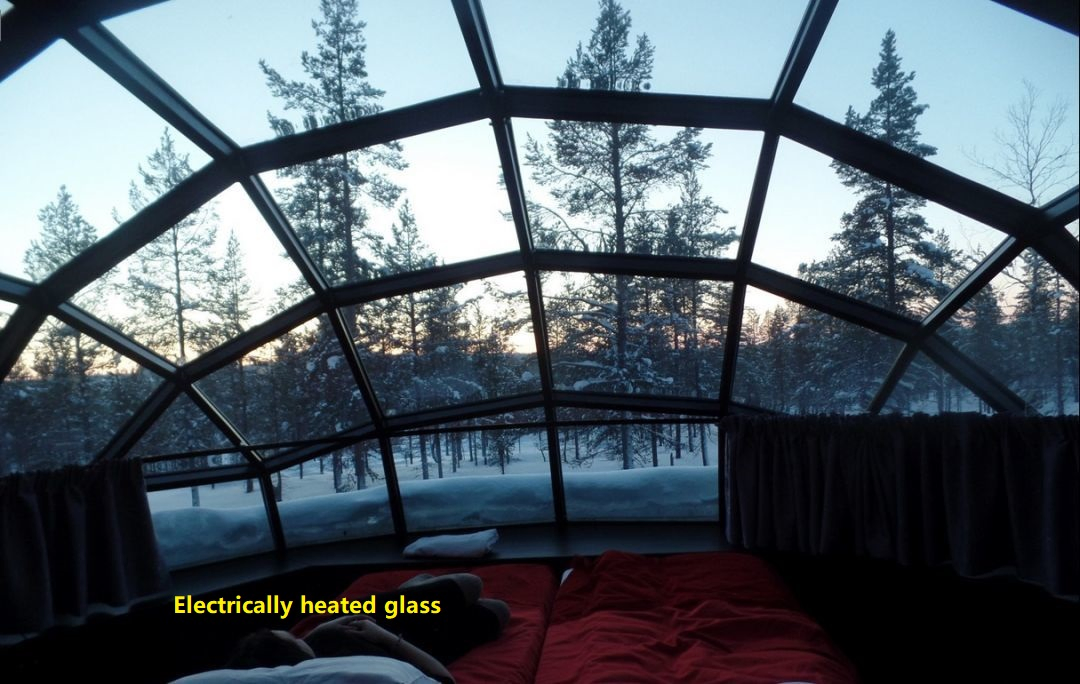 Double Glazing Heated Glass for Fridge Door Freezer and Window Electric Heated Glass