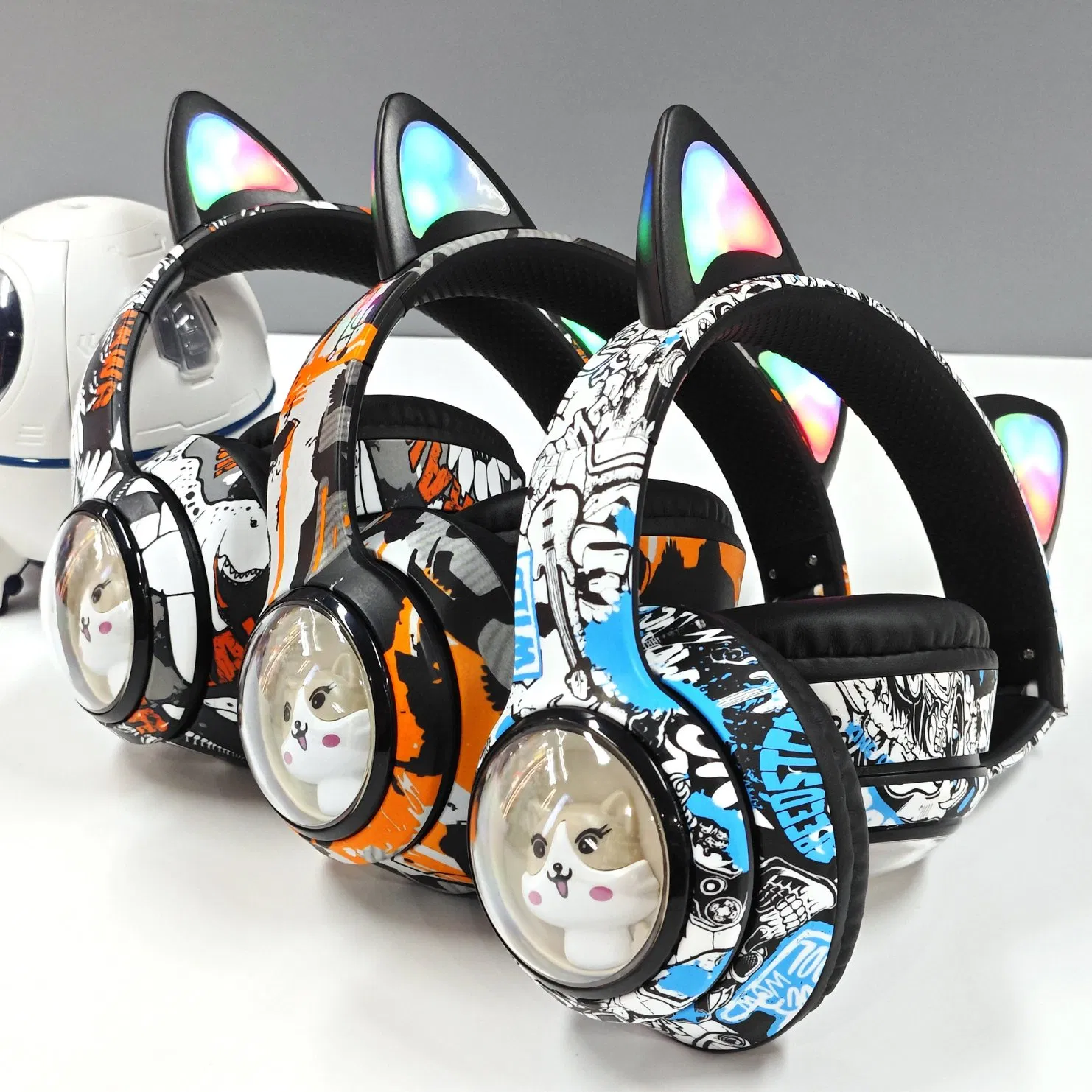 Беспроводные наушники с FM-радио и микрофоном