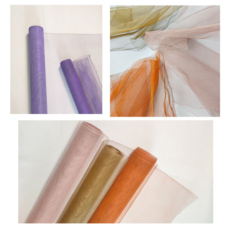 Decorative Props Outdoor Background Fog Net Flower Arrangement Metal Wire Mesh