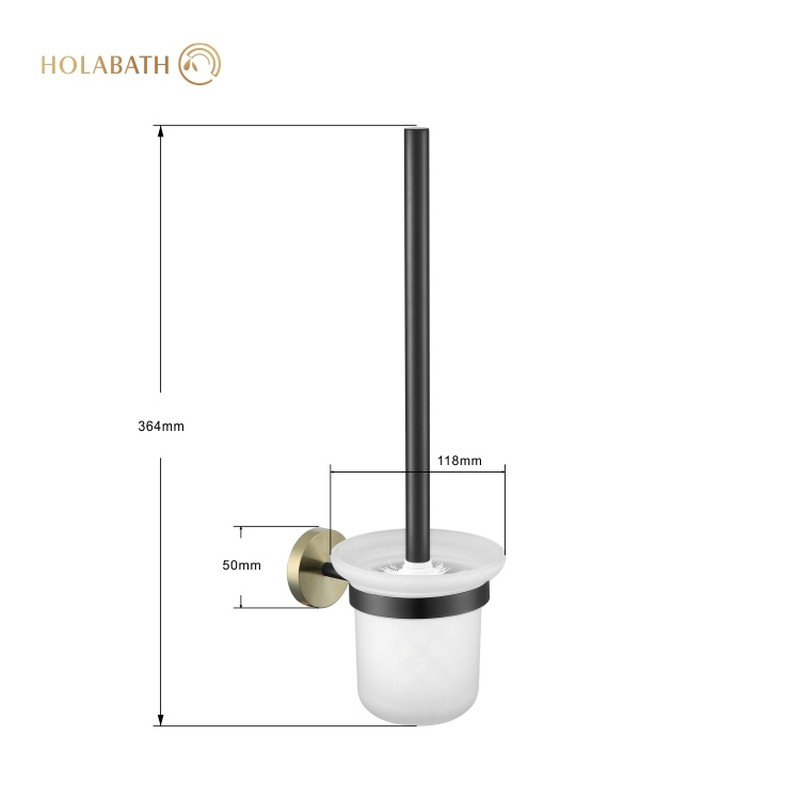 Держатель для туалетного ершика из нержавеющей стали
