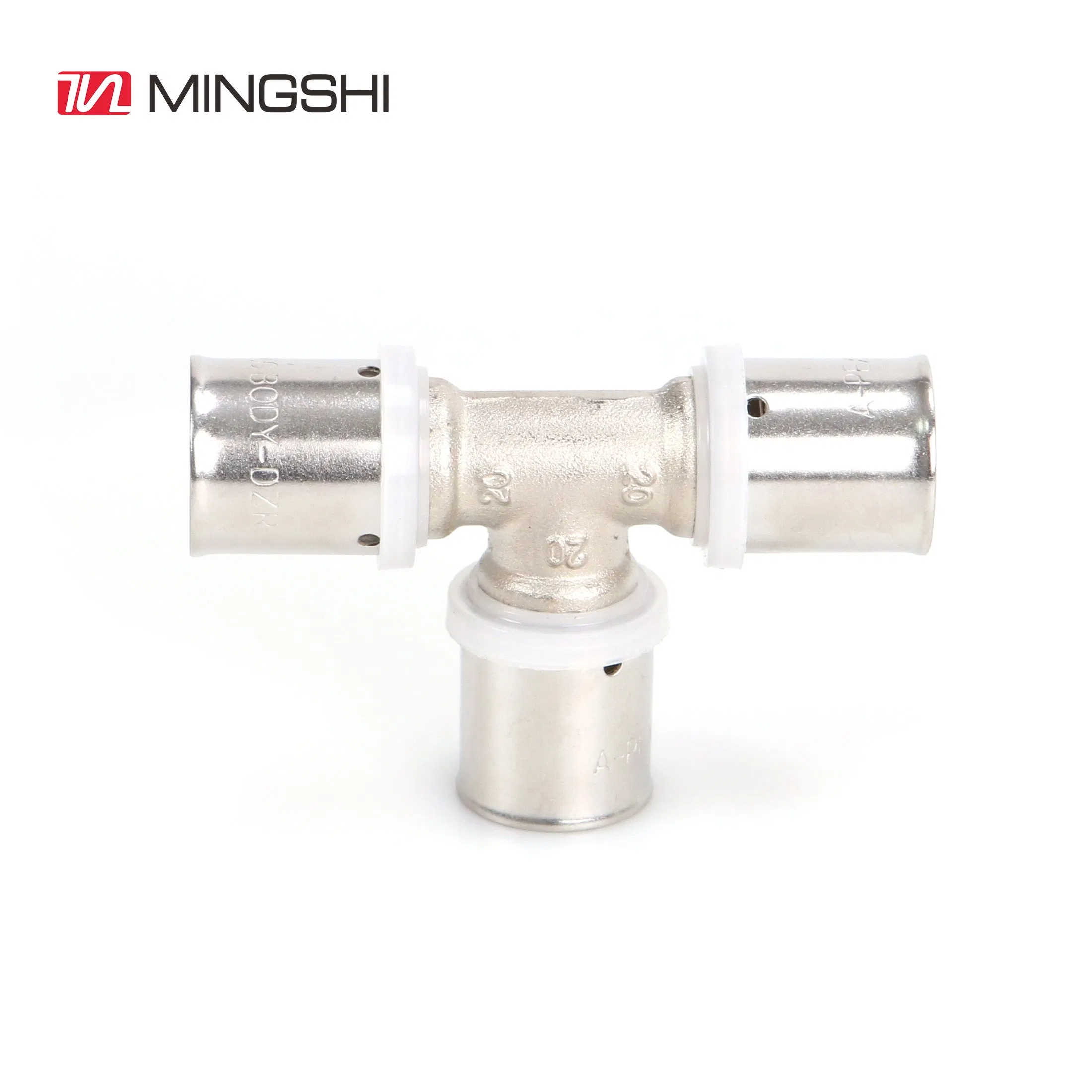 Mingshi U Type/Th Type Brass/Copper Press Fitting with Watermark/Aenor/Wras/Skz/Acs Certificate
