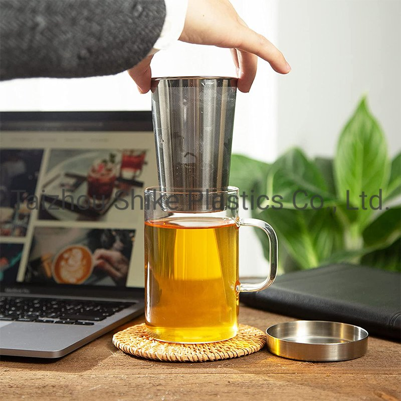 Термокружка стеклянная с фильтром для чая, 550 мл