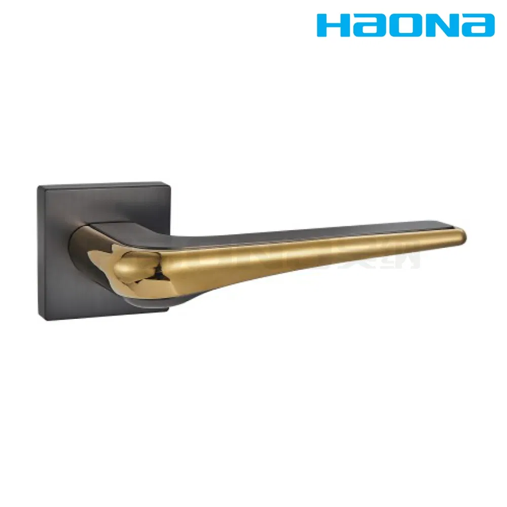 New Door Locks Hardware Split Type Aluminum Zinc Alloy Bathroom Lever Handle on Rose
