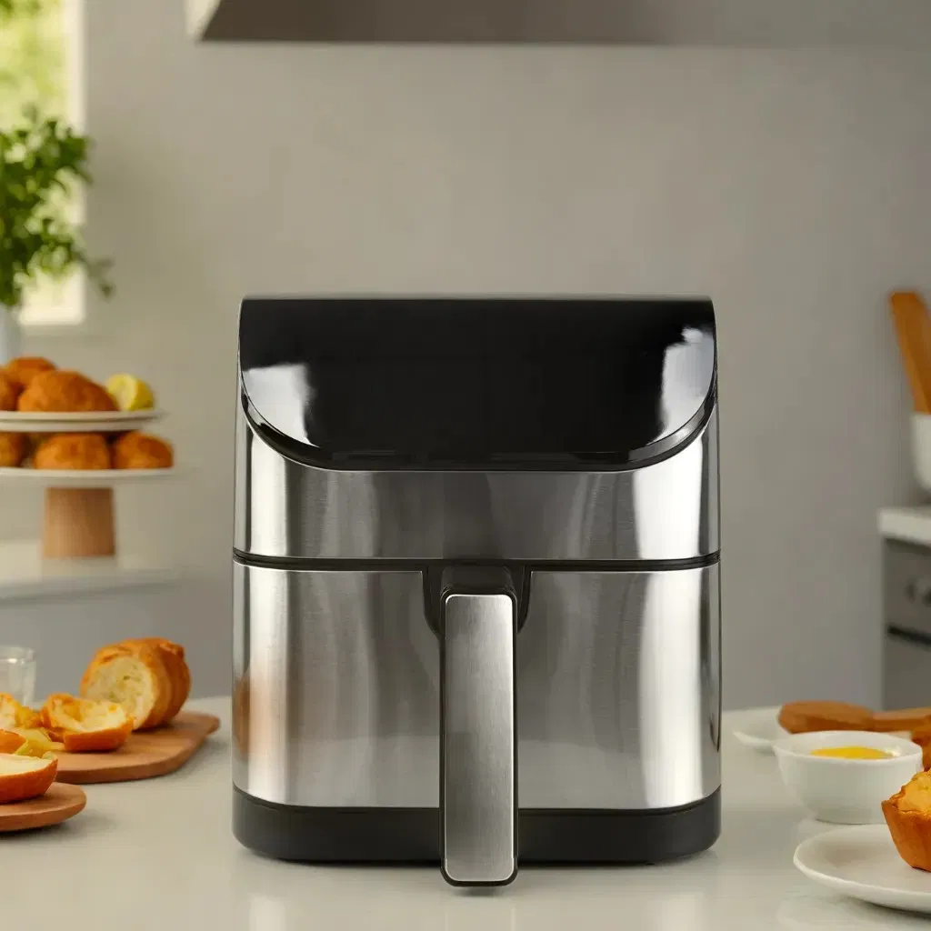 Wellness-Focused Low-Fat Smart Timing Digital Multi-Cooker Versatile for Commercial and Residential Restaurant Kitchens Air Fryer Ka04004