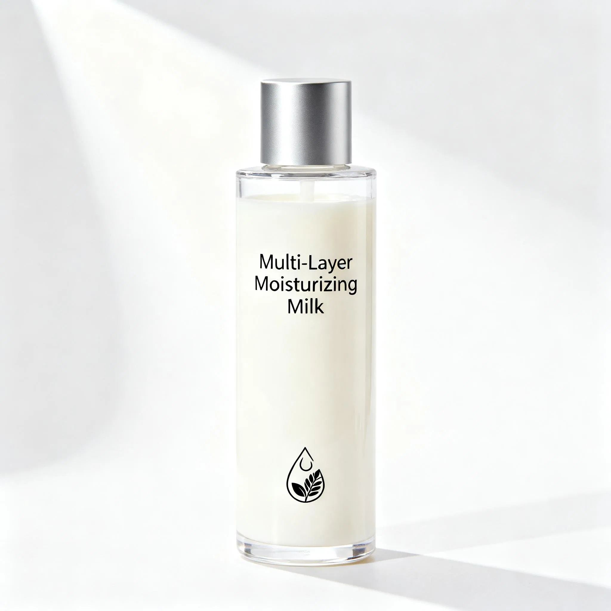 Protective Sunscreen Panthenol and Ginkgo Biloba Leaf Extract UV-Defense Face Lotion for Daily Sun Damage Prevention