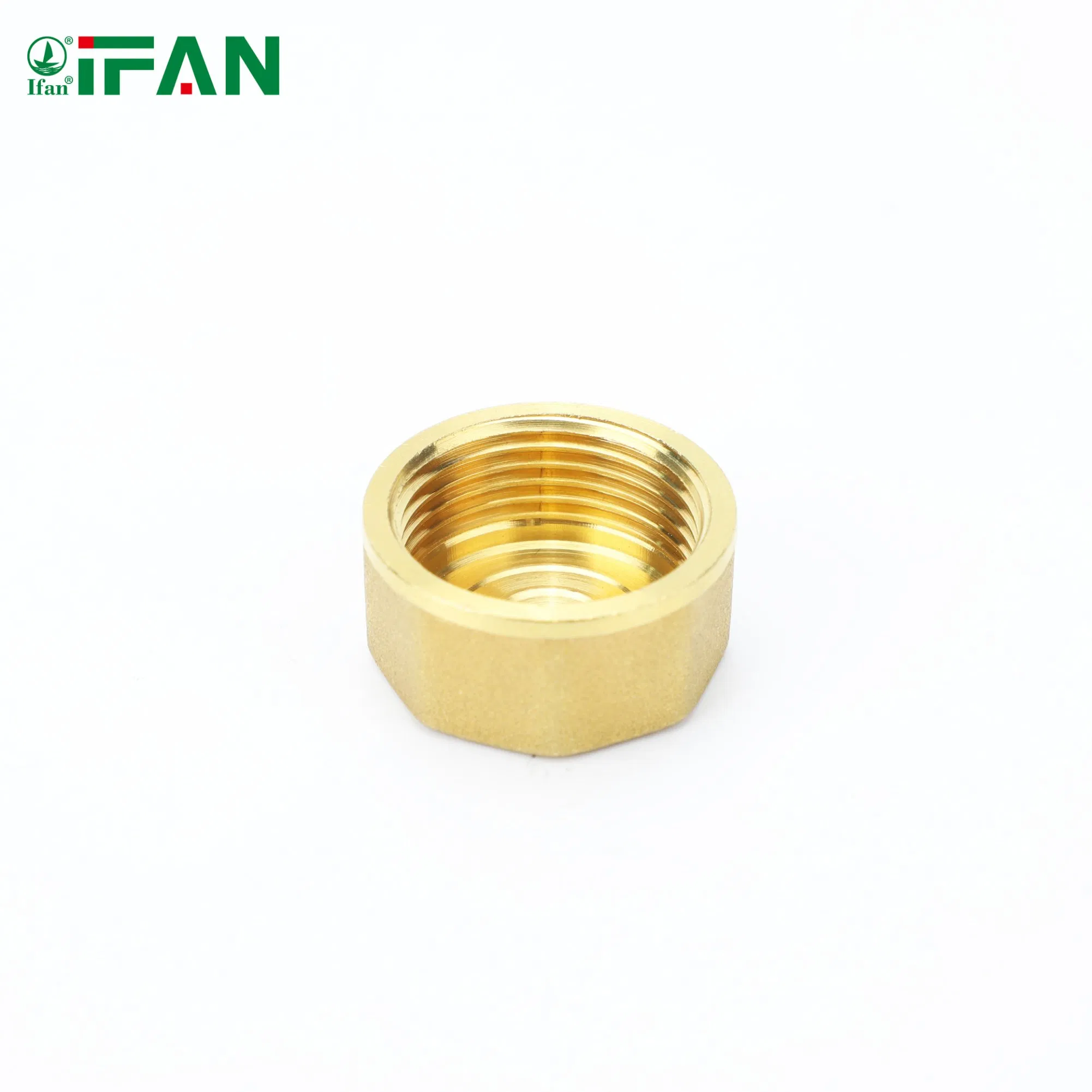 Ifan Forged Brass Pipe Fittings End Cap Brass Fittings Plumbing