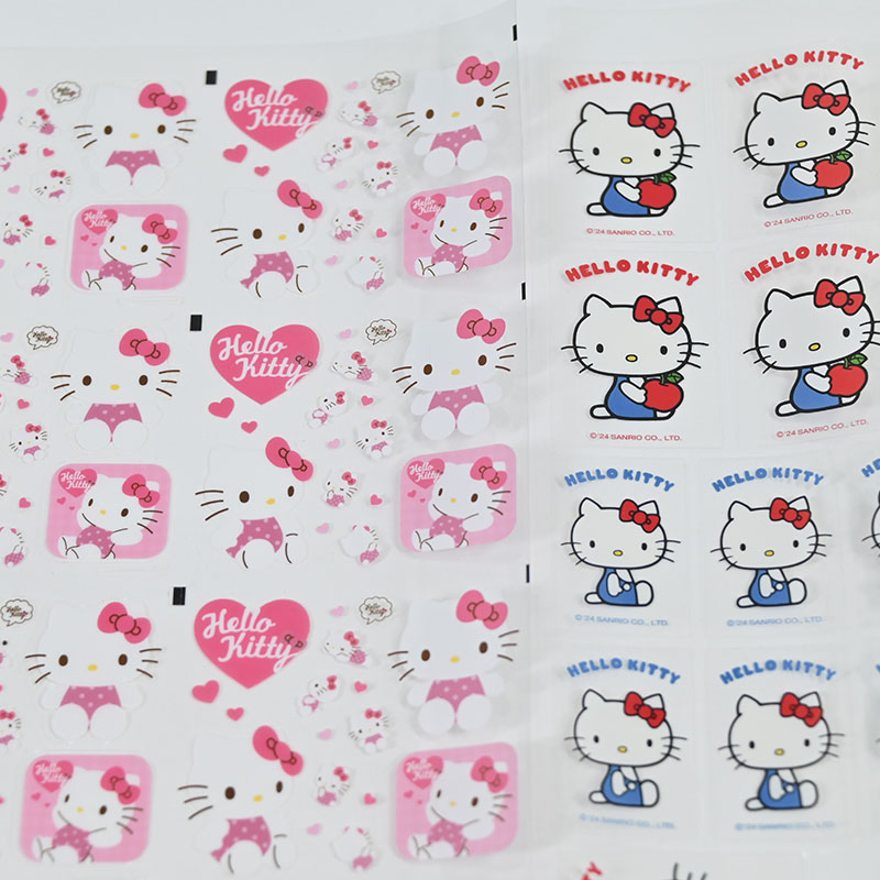 Exquisite Printing BOPP Adhesive Cartoon Decorative Label Sticker