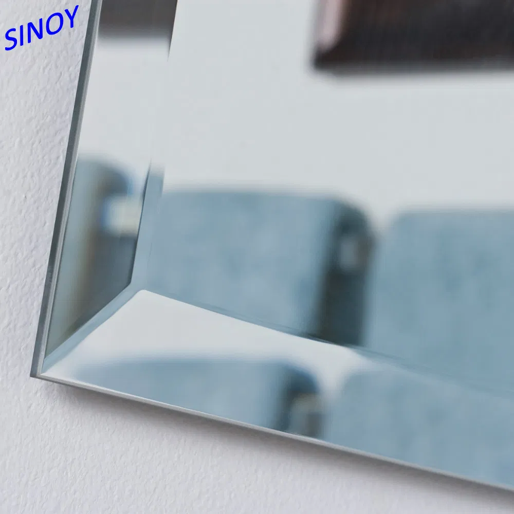 3-6mm Decorative Bevelled Edge Mirror Glass Beveled Mirror