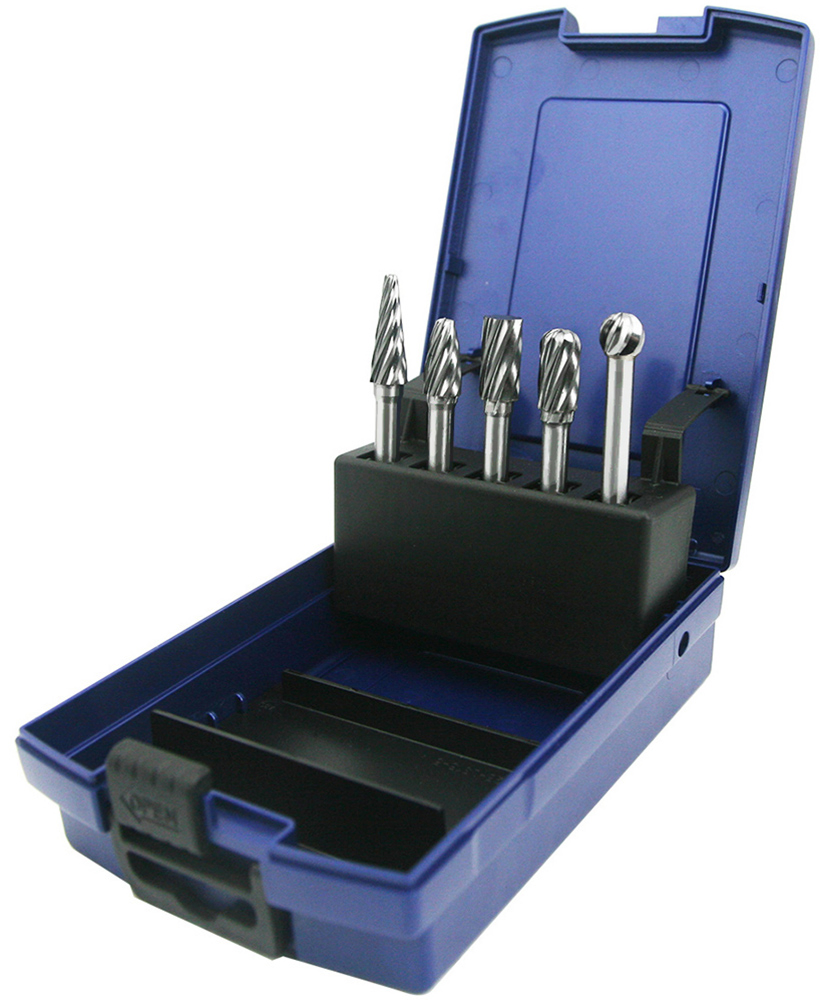 Набор фрезерных головок из карбида вольфрама, 10 шт