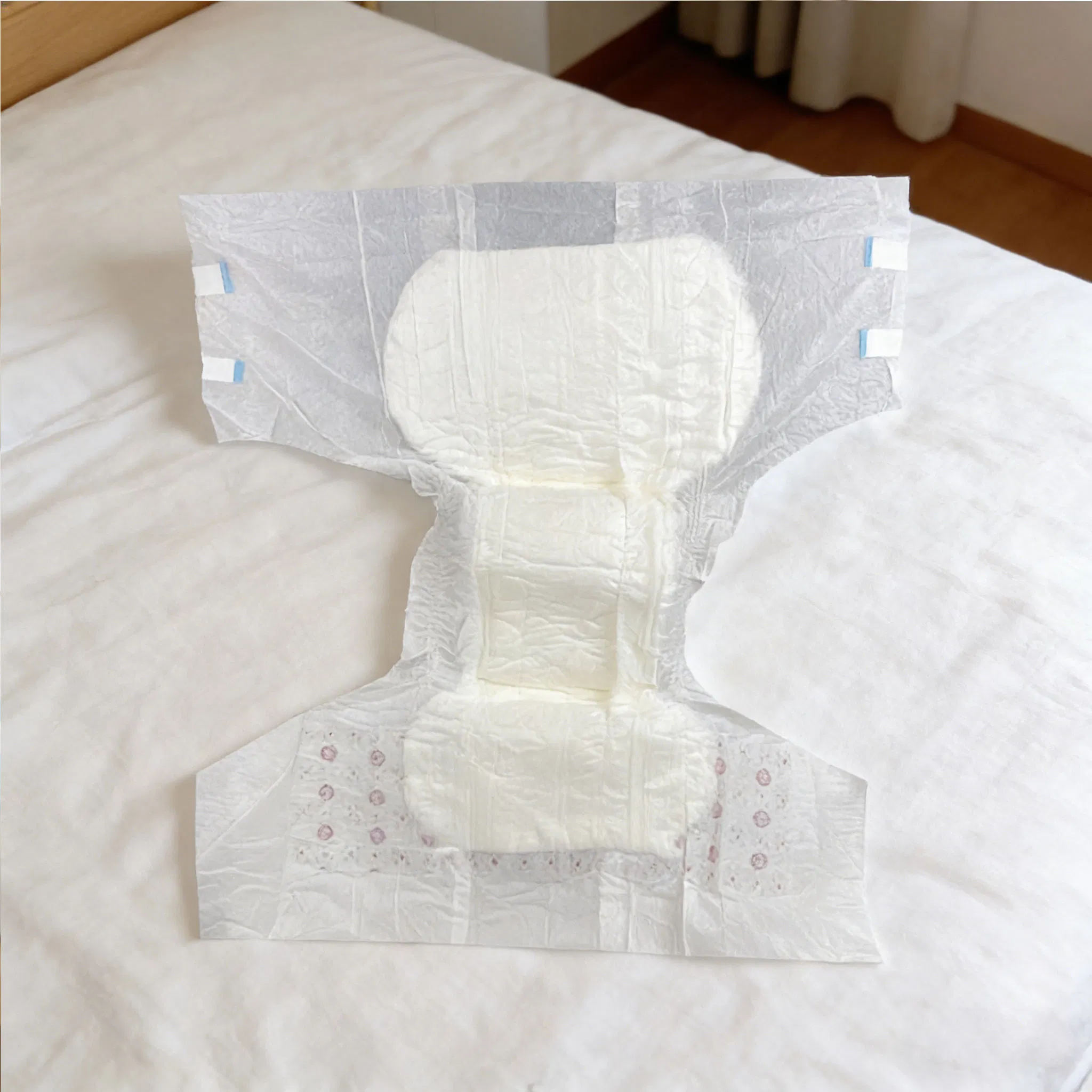 Women Underwear Film Wholesale Price Printed Absorbent Disposable PE Adult Diaper