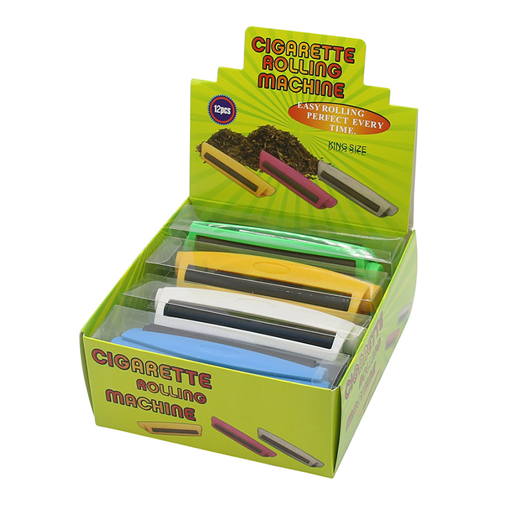 Mini Manual Tobacco Roller Cone Filling Cigarette Rolling Machine for 110mm Smoking Rolling Papers Maker