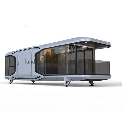 Mobile Aluminum Alloy Capsule Hotel Camping Prefab Capsule House