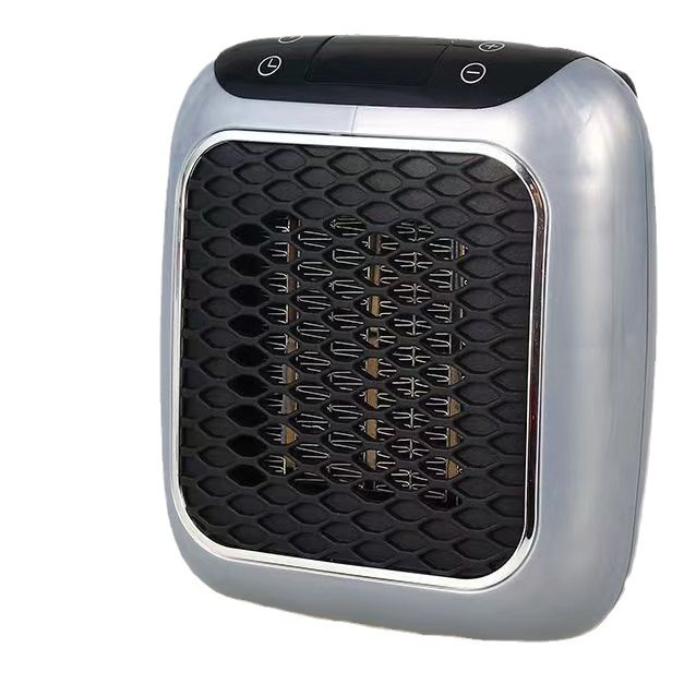 Small Household Portable Wall-Mounted Desktop Heater with Flame Mini Warm Air Blower