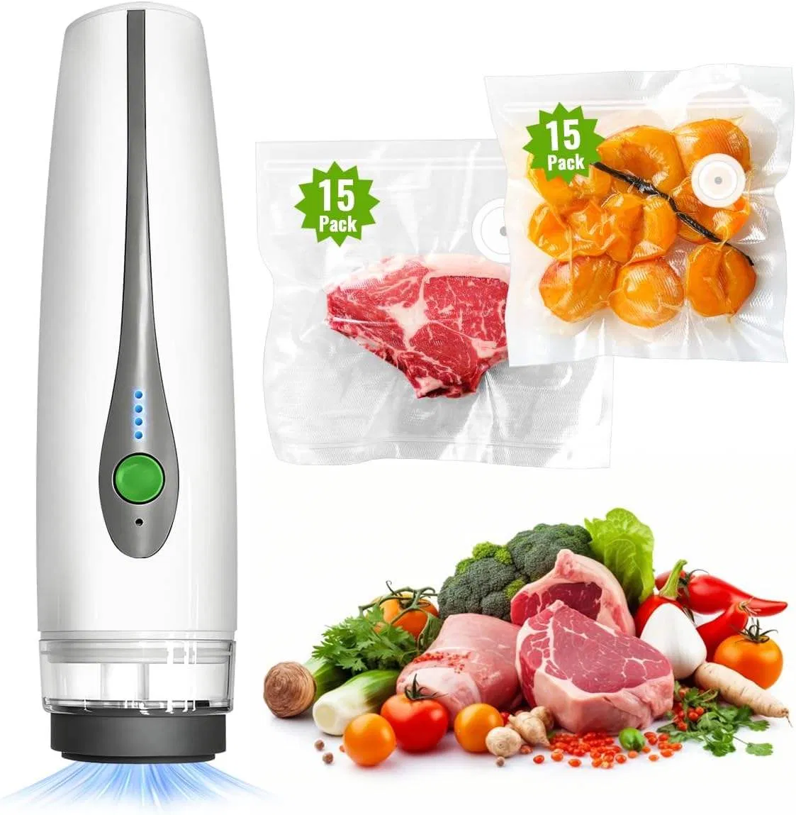 Mini Portable Vacuum Sealer with Lithium Battery Feature