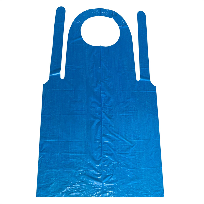 Buy Premium PPE Disposable Apron Plastic White Eco-Friendly for Safety and Protection