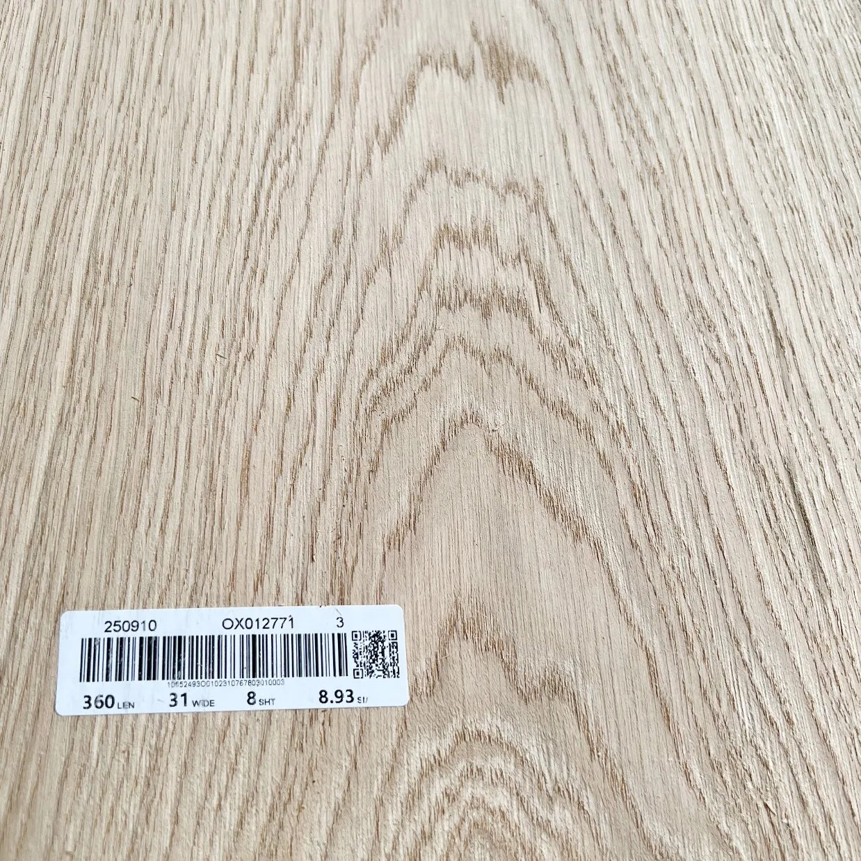 High Quality European Oak Veneer Source Factory Direct Wholesale