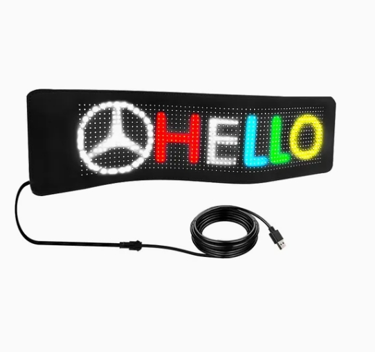 Гибкая Bluetooth LED матрица 16x32