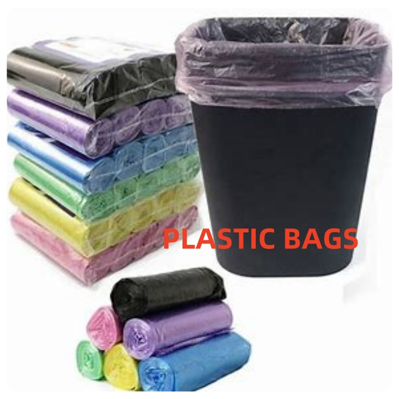 Прочные мусорные пакеты с завязками, 1-120 л