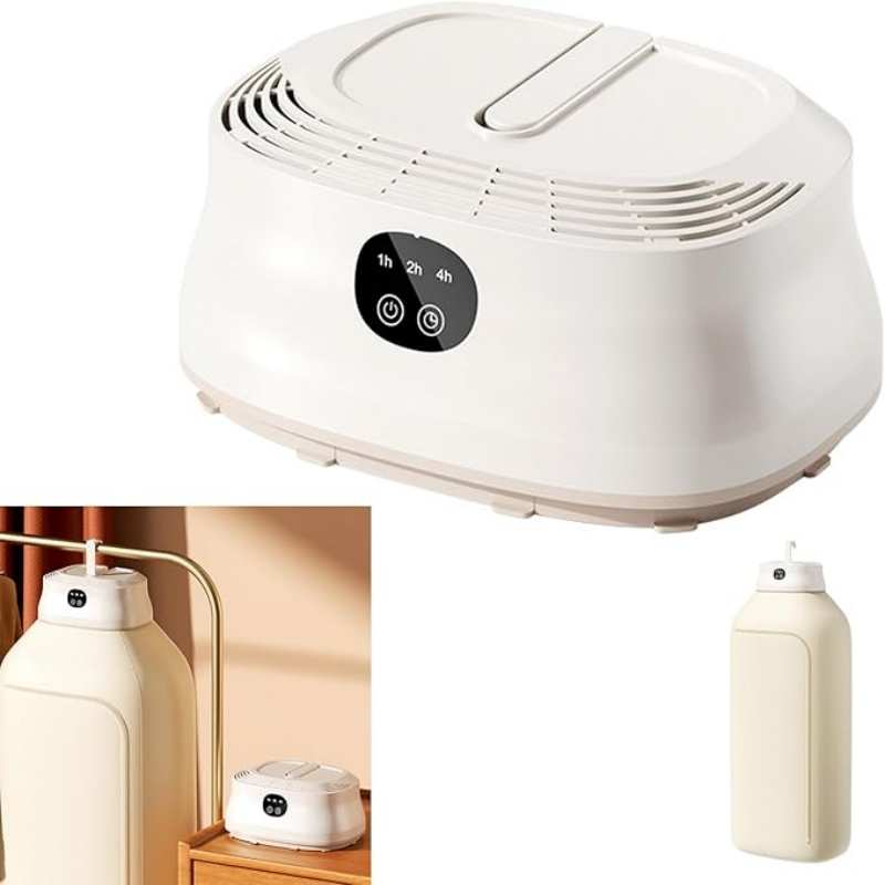 2026 Portable Smart Clothes Dryer Mini Compact Clothes Dryer Small Silent Clothes Dryer with Adjustable Timer