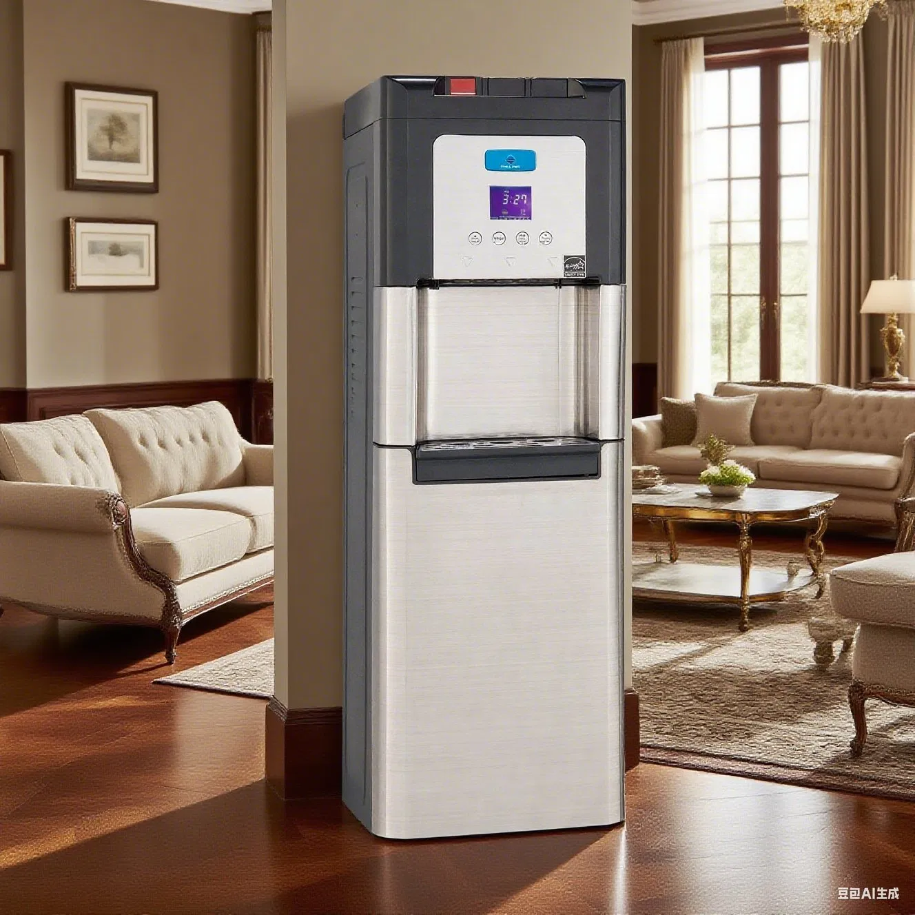 Soda Maker Sparkling Hot Cold Water Cooler Dispenser Purifier with UV System