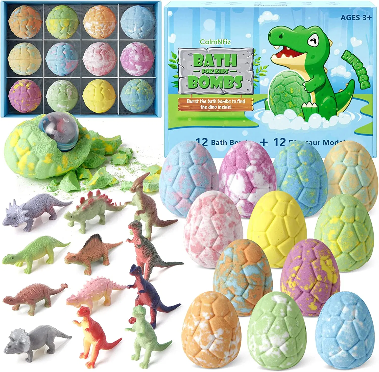 OEM Private Label Handmade Bubble Vegan Surprise Bath Bomb with Toys Natural Bath Bombs for Kids