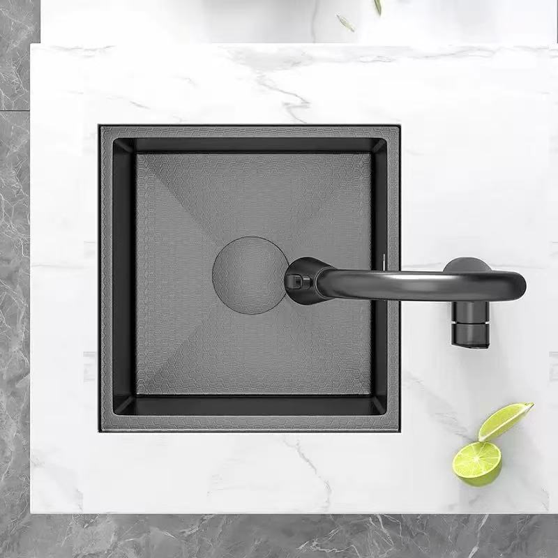 Customization Stainless Steel Kitchen Integrated Ledge and Accessories Sink