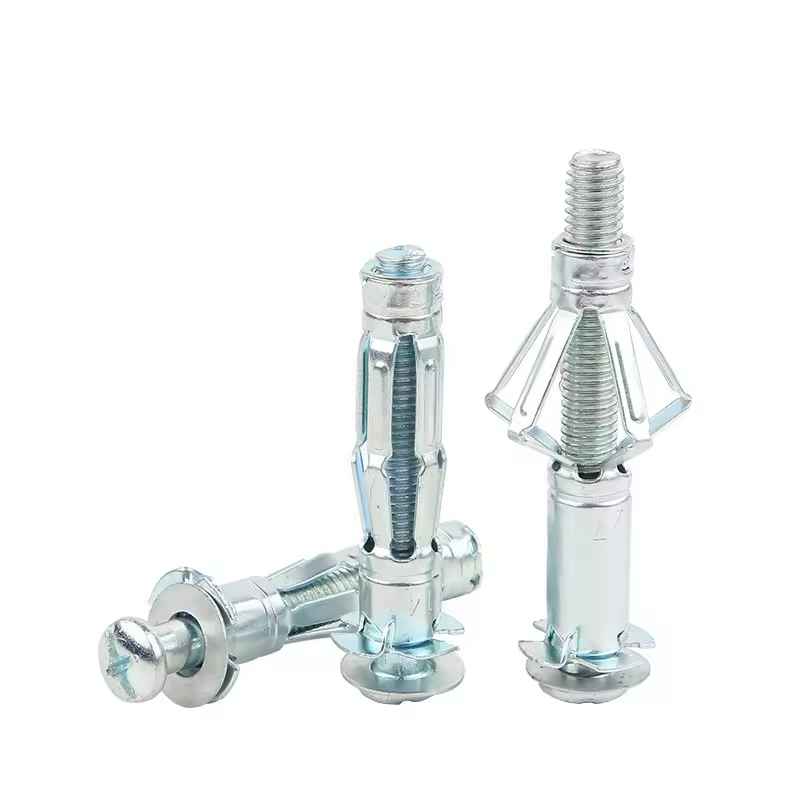 Hot Selling Carbon Steel Wedge Anchor Bolt Flat Wall Anchor