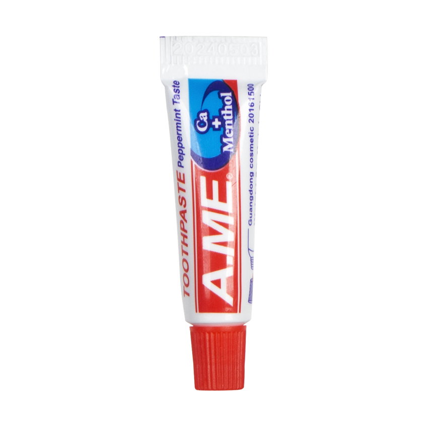 Custom Logo 3G 5g 10g 15g 20g Mini Disposable Toothpaste for Hotel