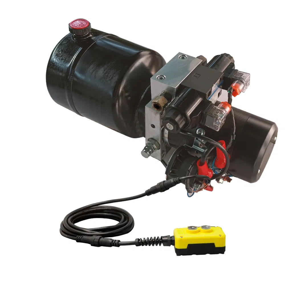 1 2 8 Ton 12V 24V Double Acting Tipper Kit Hydraulic Cylinder Scissor Hoist Lift Kit for Dump Trailer Truck Forklift