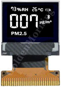 2.42 Inch OLED Display with Yellow Green Blue and White