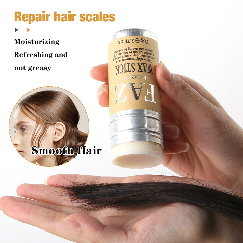 Hair Wax Stick Smooth Frizzy Moisturizing Non-Greasy Long Lasting Styling Cream
