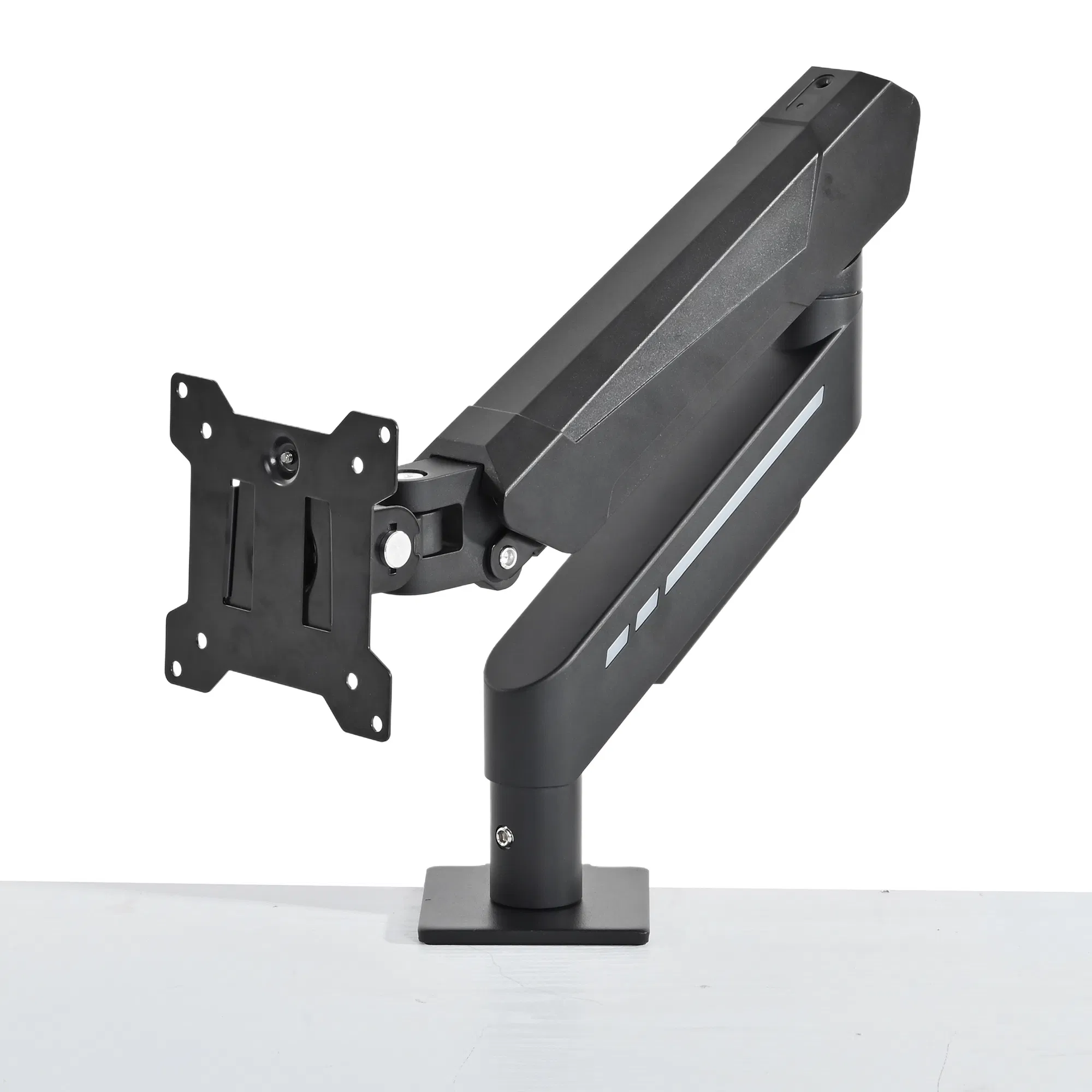 Premium Quality Adjustable Single Desktop Monitor Arm Bracket Used for Computer Installation