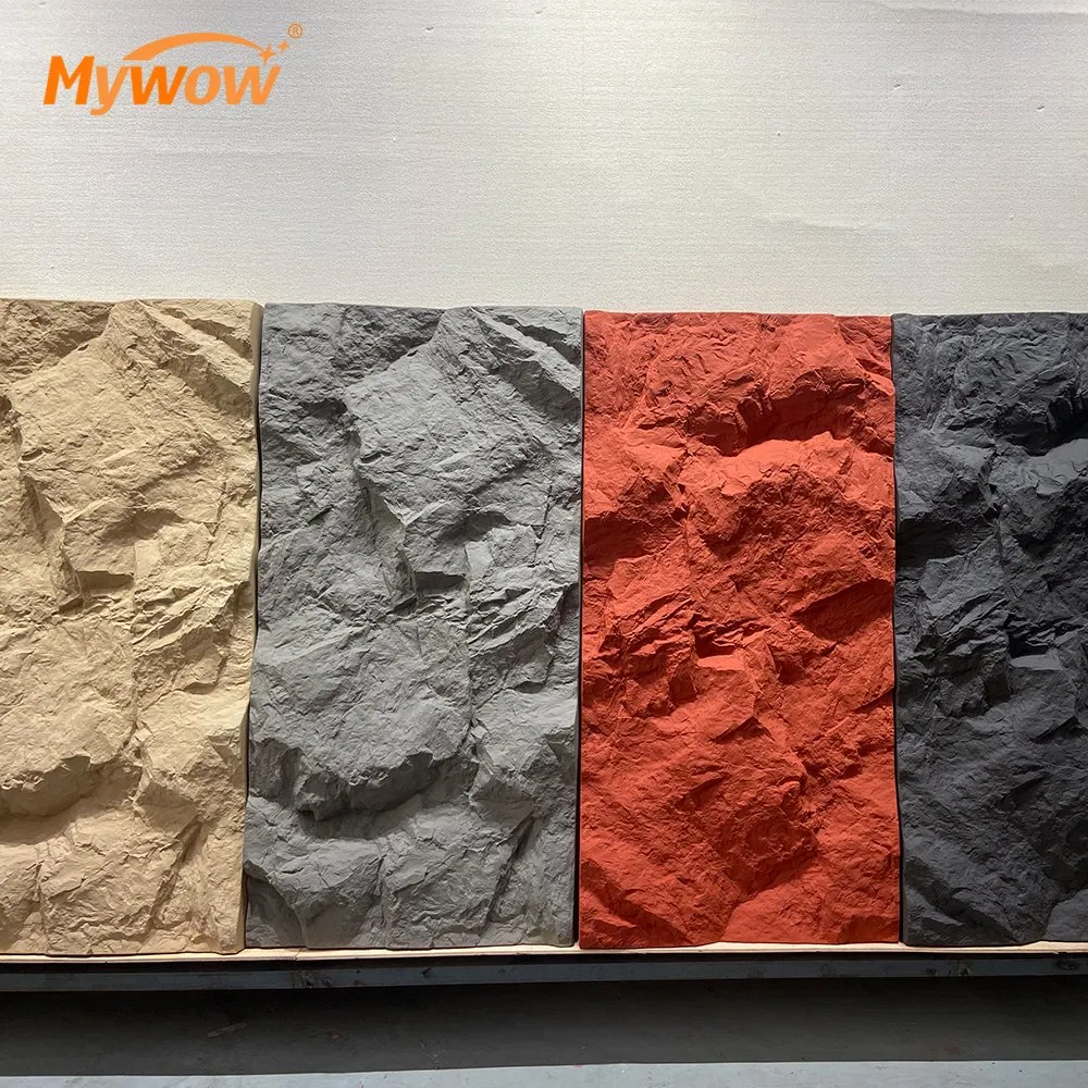 Outdoor and Indoor Faux Stone Wall Panel PU Wall Panel