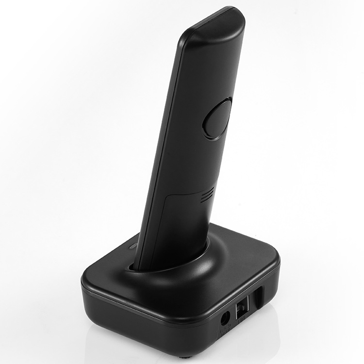 Business Cordless Handset Phone with Low Radiation Wireless Design and Charging Base