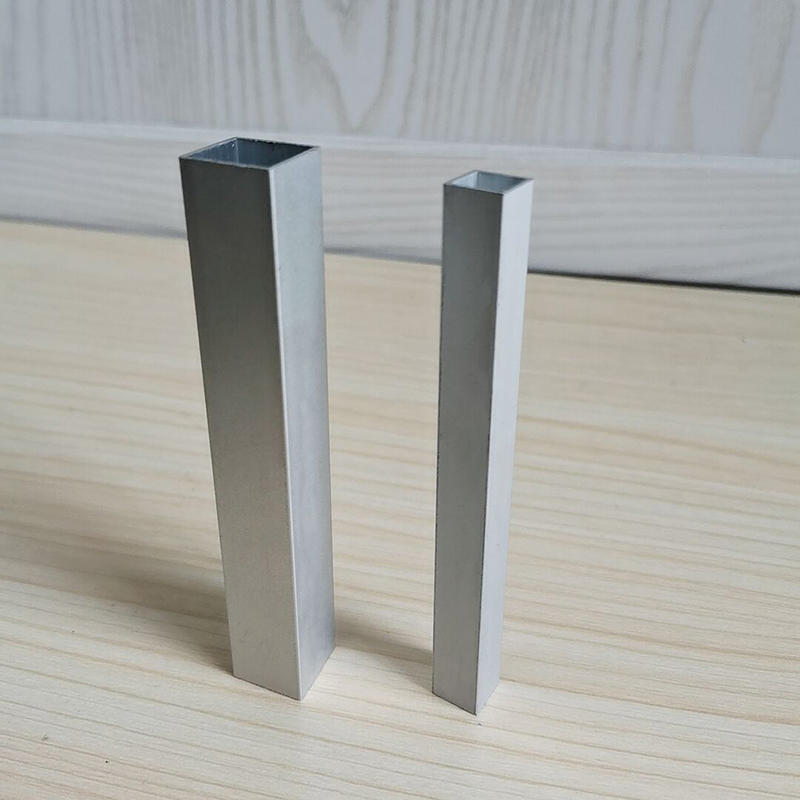 Square Aluminium Pipe Mill Finish Thin Wall for Various Applications