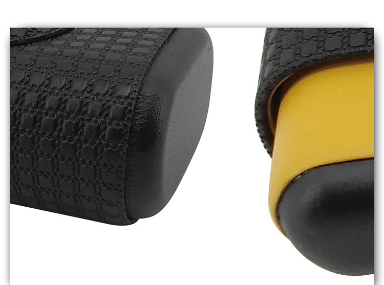 Wholesale 2PCS Portable Leather Tube Cigar Pouch Case