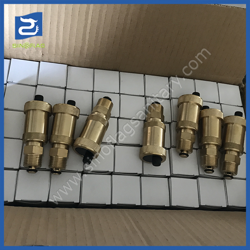 High Quality Brass Radiator Air Vent Safety Valve for Boiler