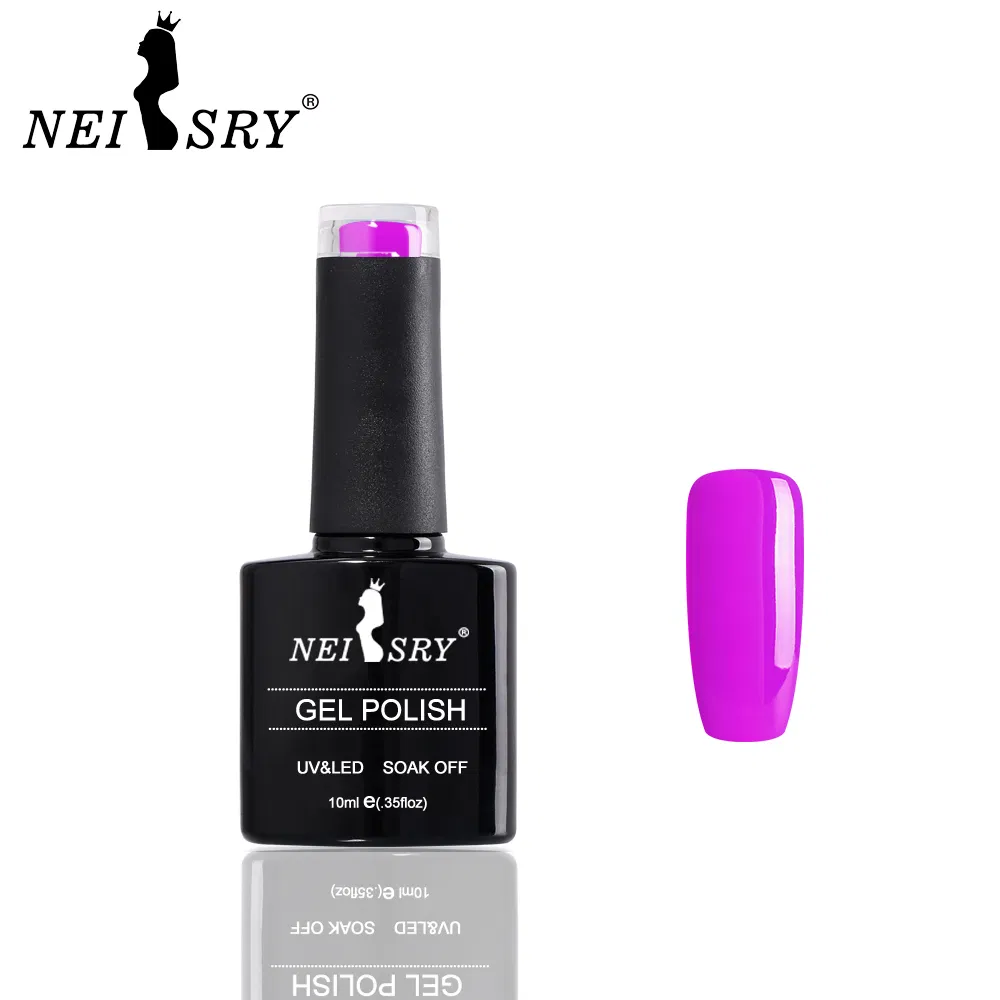 Neissry Nail Supplies Tpo Hema Free 36color Neon Gel Nail Polish Collection High Pigment Vegan Gel Polish Set OEM Private Label