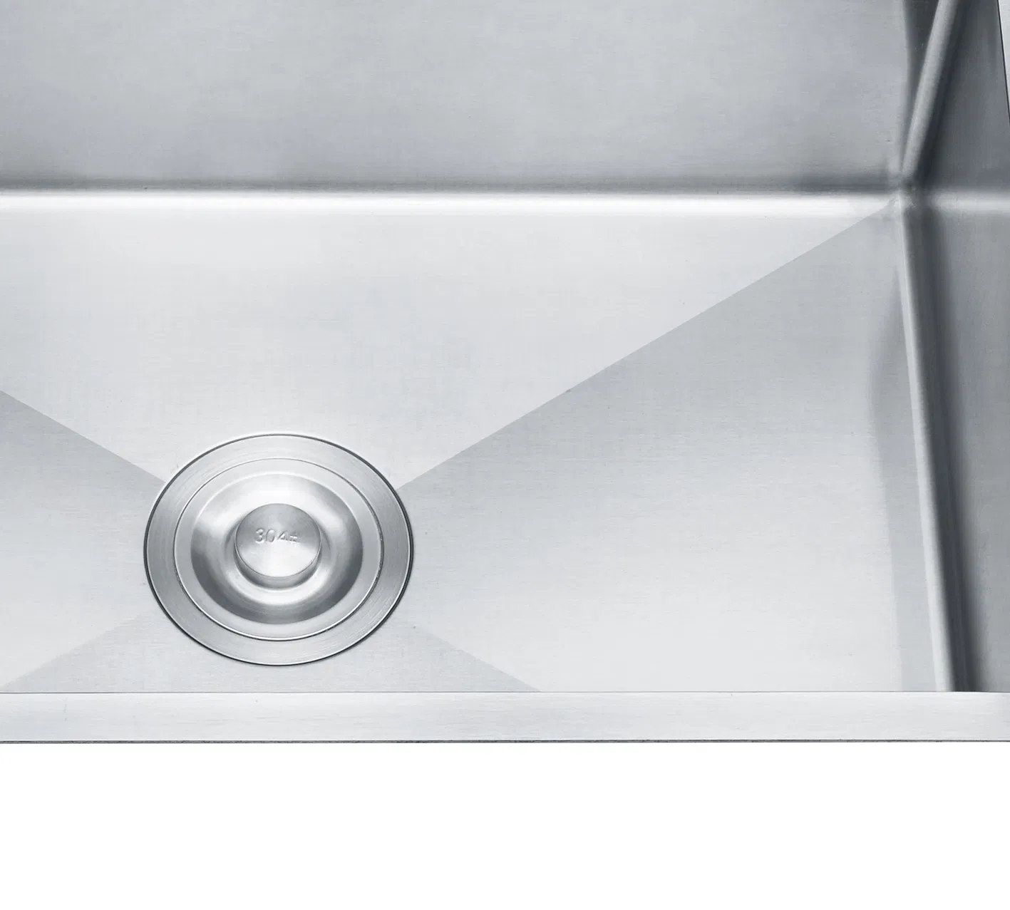Lavamanos Handmade Single Bowl Kitchen Sink 304 Stainless Steel Golden Color Undermount Sink