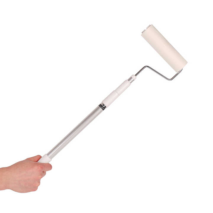Adjustable Telescopic Handle Sticky Mop Pet Hair Removal Combo Cleaner for Pet Dog Cat Hair Sticky Roller and Lint Roller in One