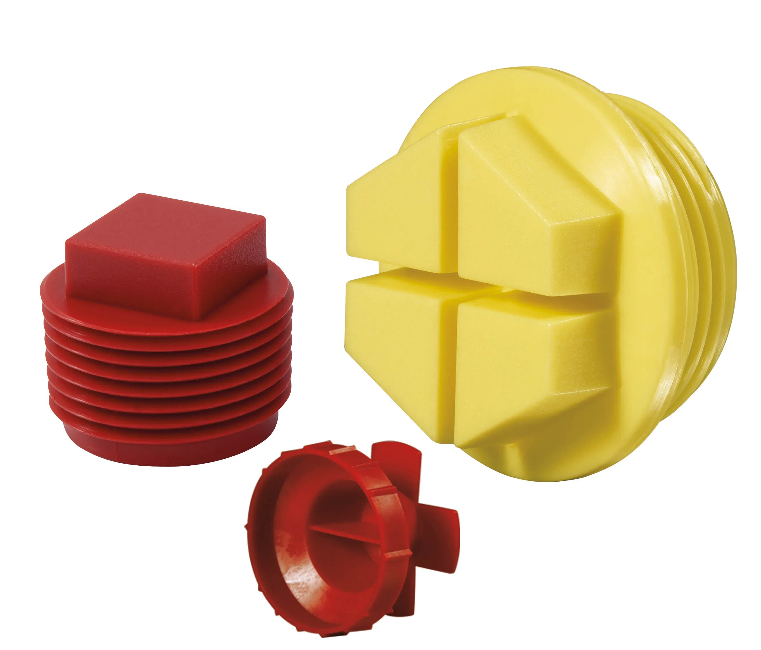 Hydraulic Screw Cap PPR Pipe Plug with O Ring in Nylon&PP for Female Thread