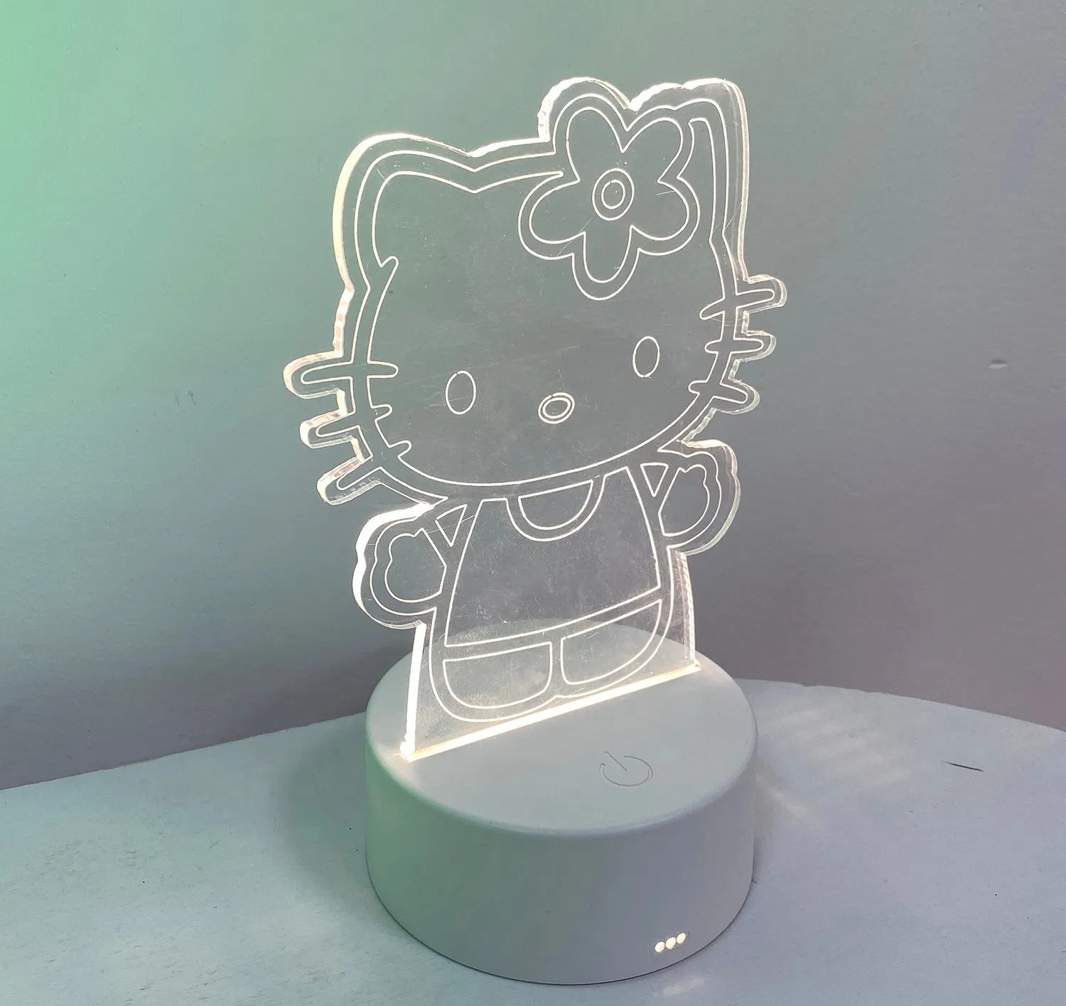 Acrylic Light Lamp Display/LED Light Creative Art Display Stand for Restaurant/Bar