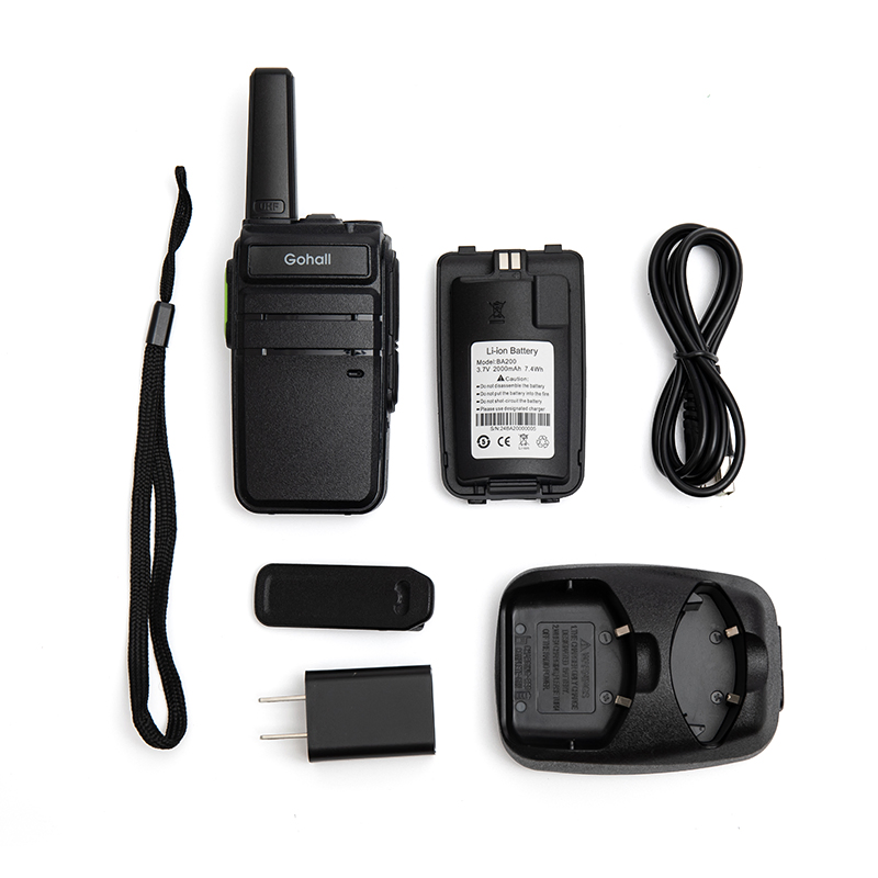 Портативная рация A-204H, 16 каналов, дальность до 3 км