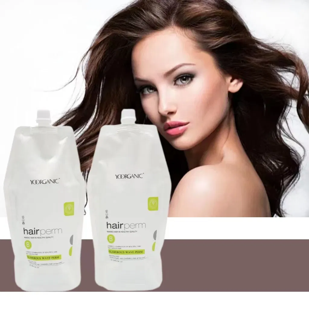 No Irritation Hair Permanent Curl Perm Lotion Hair Curling for Salon Use Hair Glamorous Wave Perm