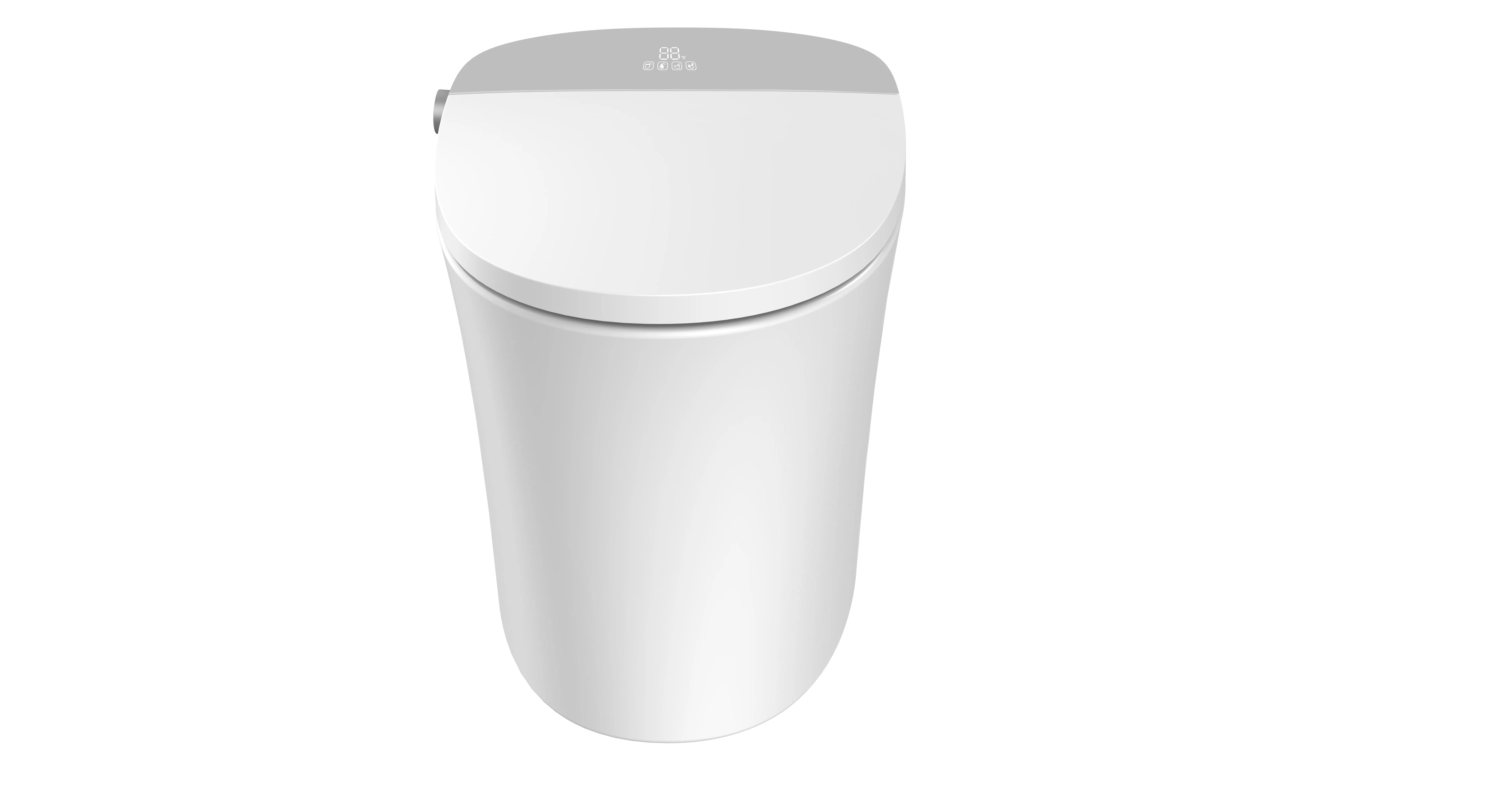 Ta-X560df Tejjer LED Display Automatic Flushing Bathroom Intelligent Smart Toilet with Build in Tank