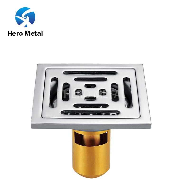 Слив для душа с силиконовым фильтром для волос