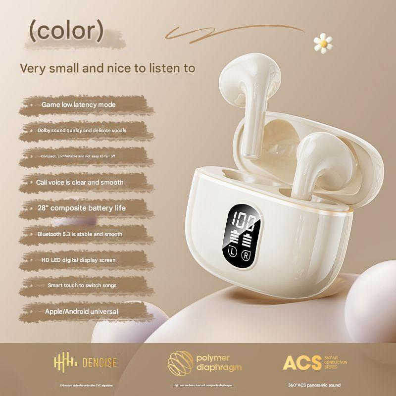 Complete-Feature Tws Bluetooth Earphone: Hi-Fi Sound, in-Ear Detection - The Ultimate Gift Choice