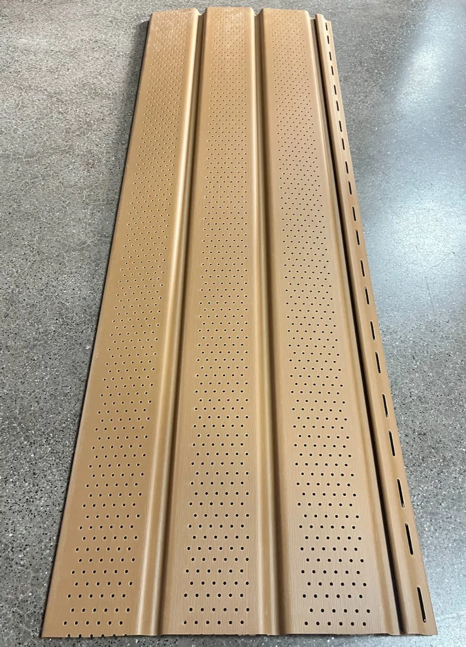 PVC Exterior Wall Wooden Soffit Eaves Ceiling