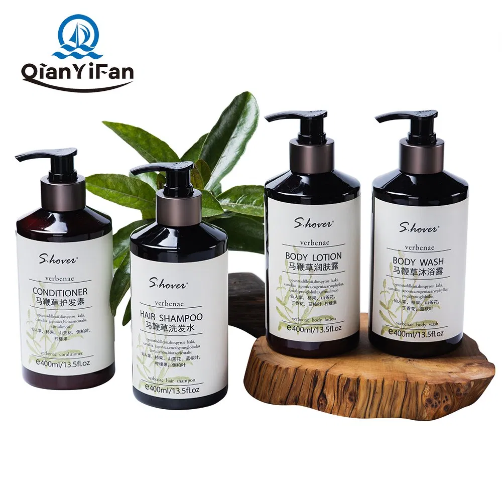 Star Hotel Verbena Fragrance Shampoo, Body Wash, Conditioner, and Body Wash Set Fresh, Natural, Gentle, and Effective