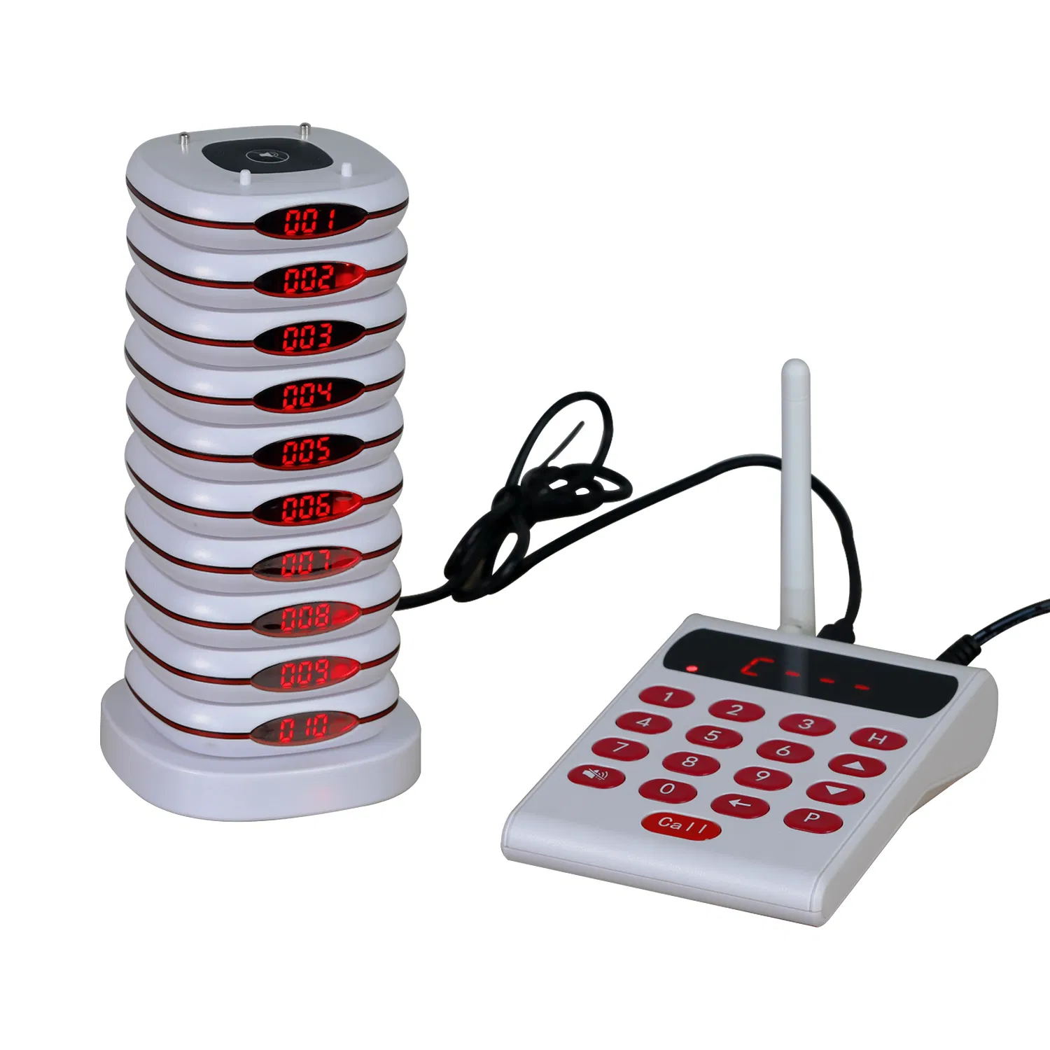 Small Wireless Paging System Restaurant Waterproof Pager System